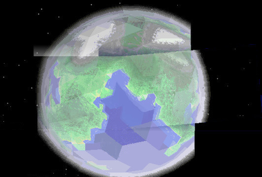 Long-distance map of Sharnsworld, done by the Wyverns